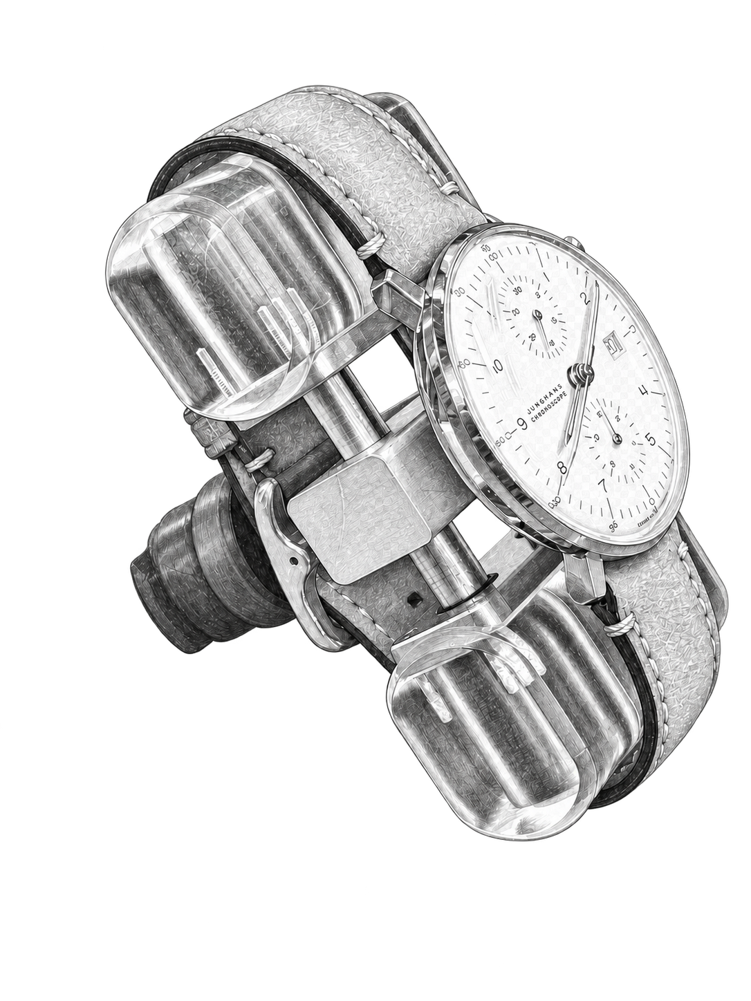 Pollioni watch cradle made to measure