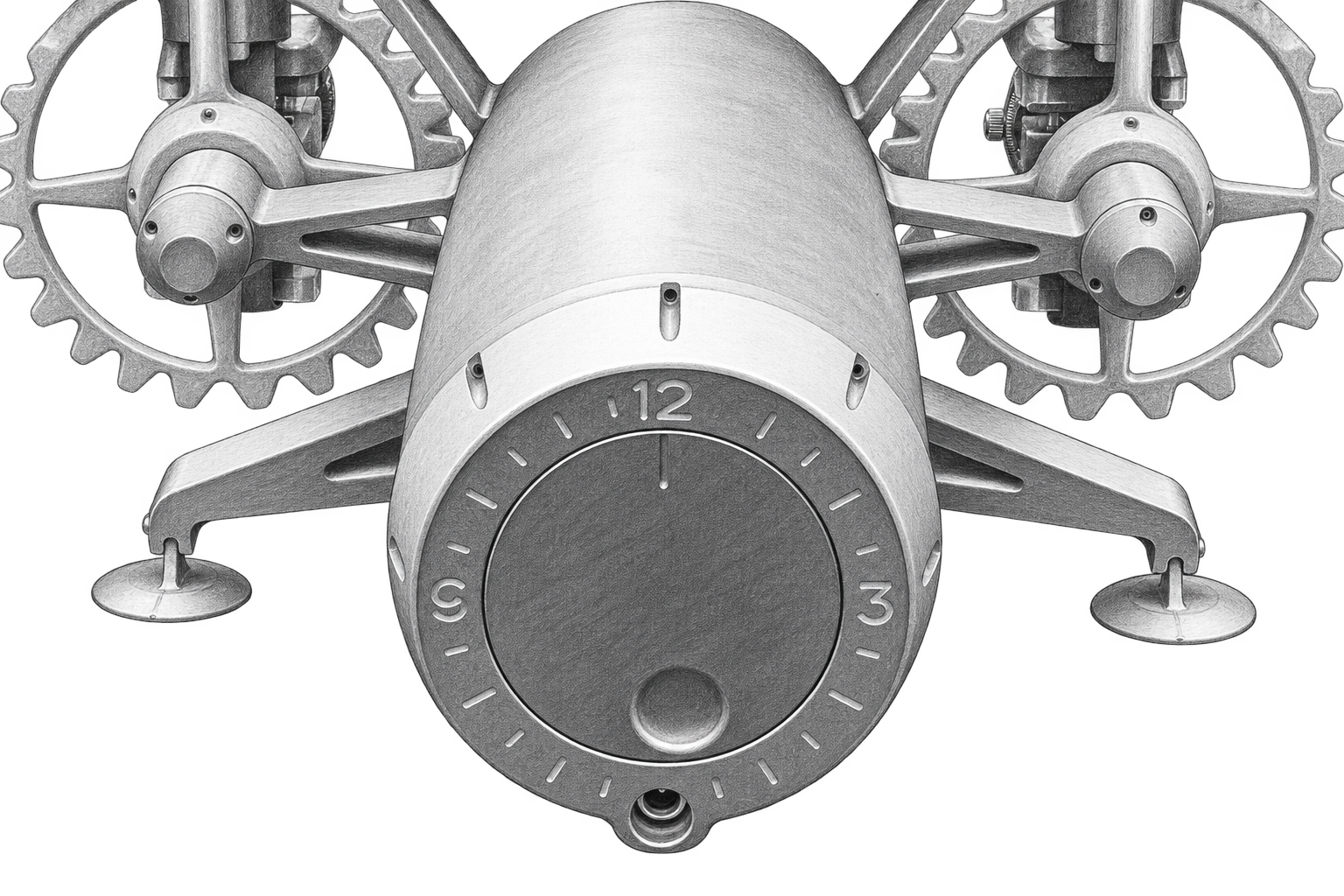 Pollioni watch winder mechanism